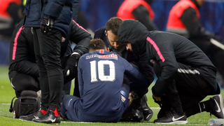 Tearful Neymar Asks An Indifferent God For Better Bones